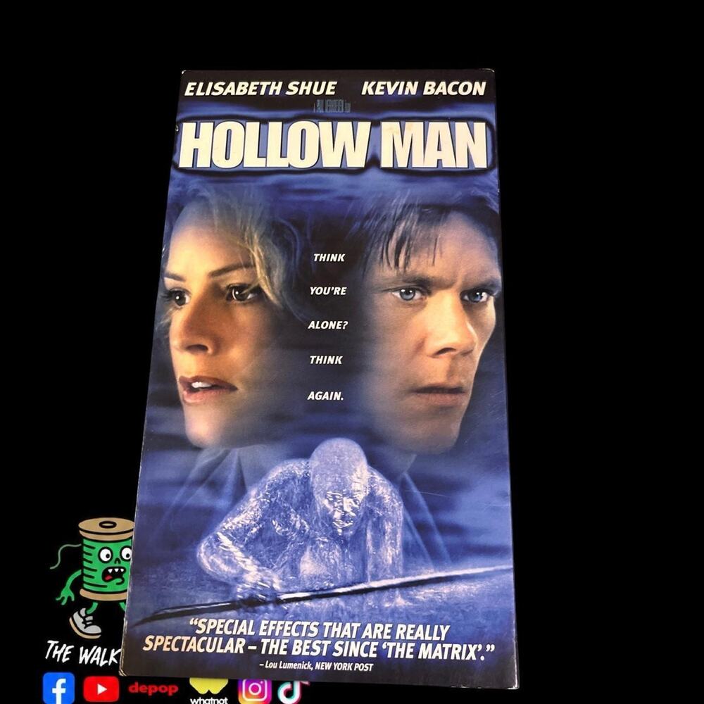 Hollow Man Thriller VHS Rated R Good Condition